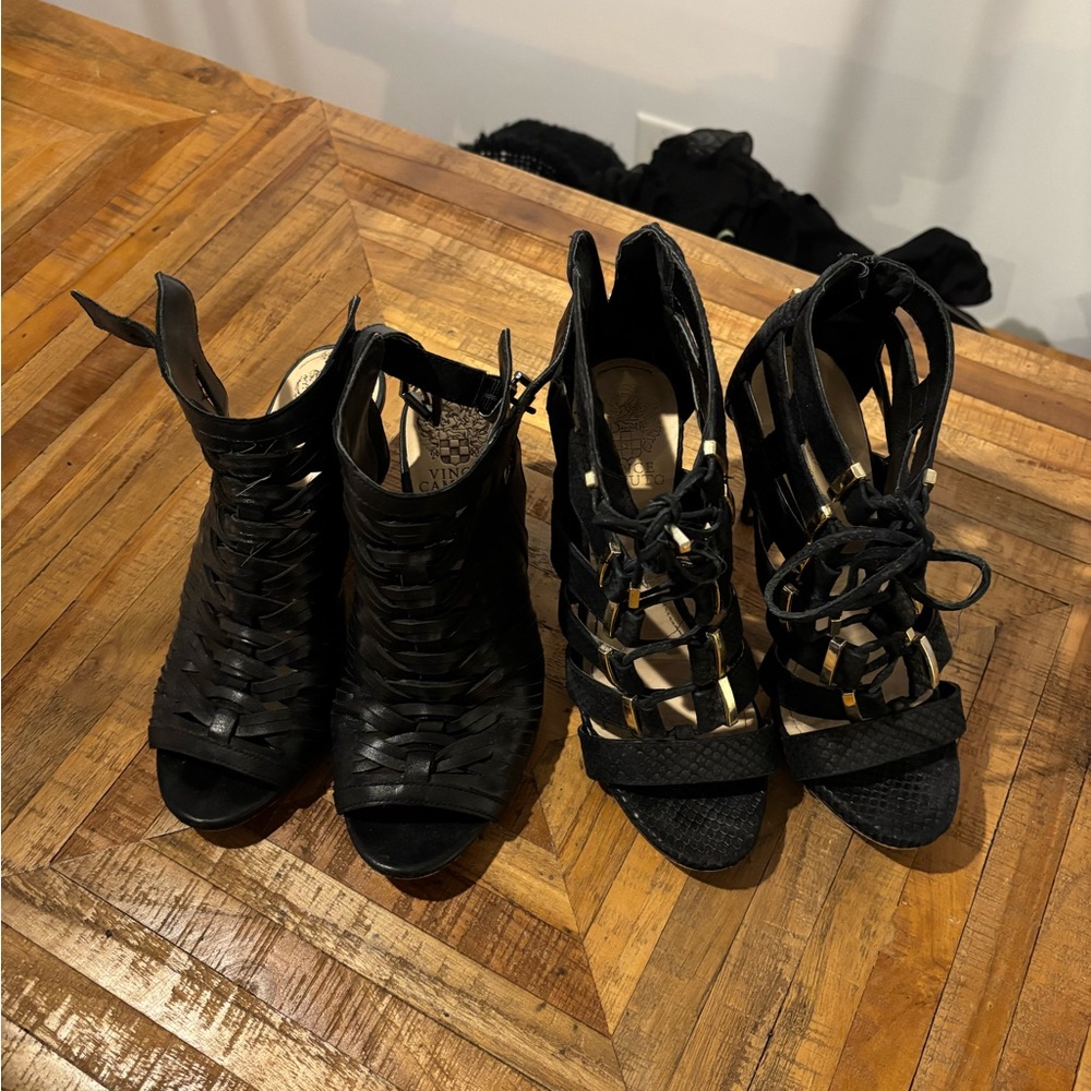 Vince Camuto - Elegant Black Women's Heels